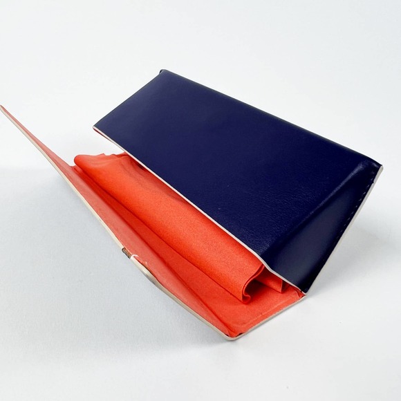 Fendi leather glasses case blue orange main image 8